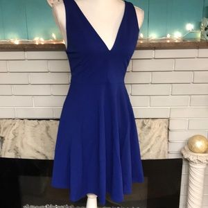 Royal Blue Cocktail Dress Size M